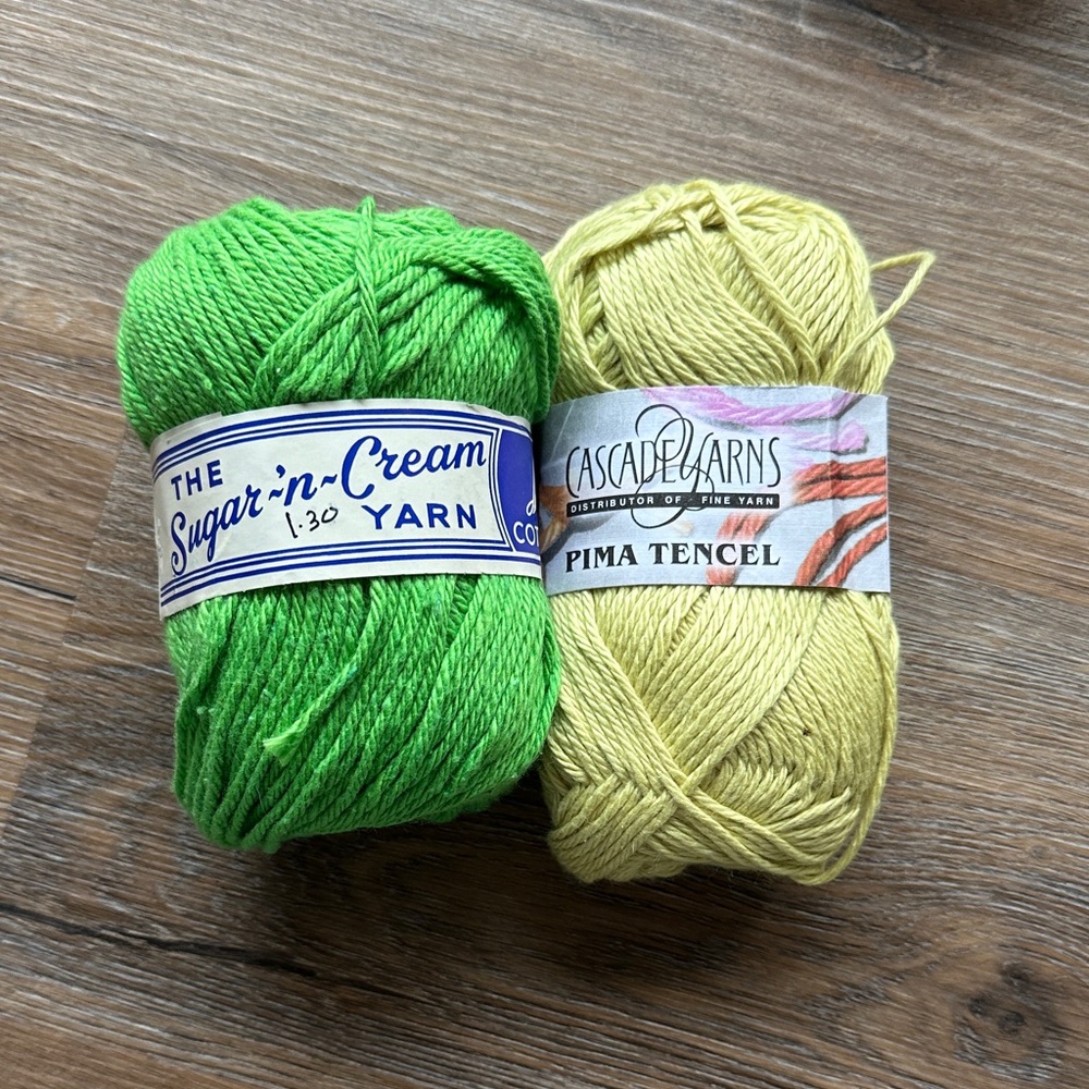 Green Yarn Bundle